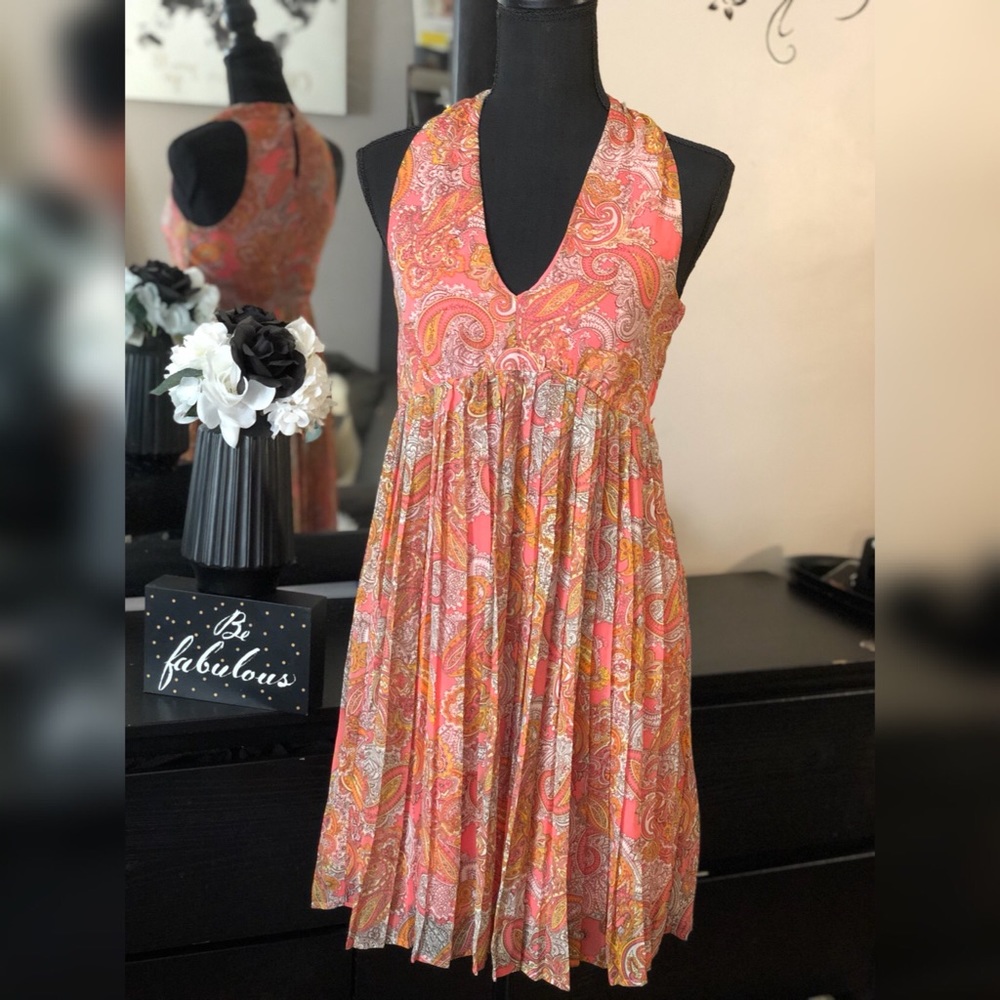H&M Paisley Print Mini Dress